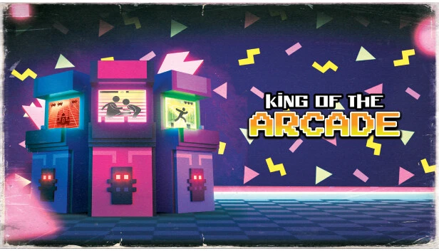 King of the Arcade official cover artwork